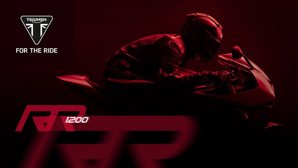 ट्रायम्फ स्पीड ट्रिपल 1200 आरआर का टीजर हुआ जारी, होने वाली है कंपनी की पहली फेयर्ड बाइक