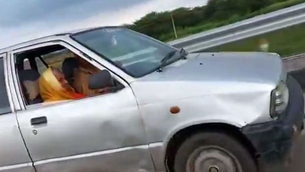 90 साल की बुजुर्ग महिला ने दिखाया अपना ड्राइविंग जौहर, MP के मुख्यमंत्री भी हुए इस महिला के मुरीद