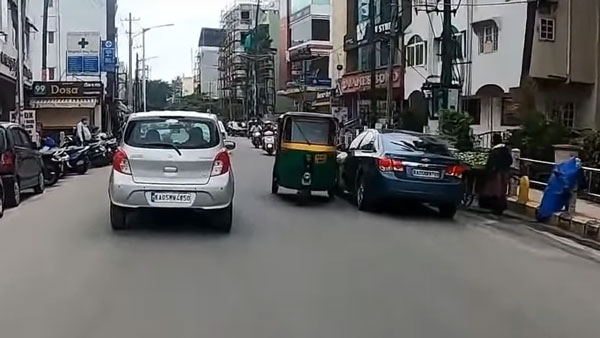 सड़क पर क्रूज कार से कर रहा था रैश ड्राइविंग, ट्विटर यूजर ने सिखाया सबक