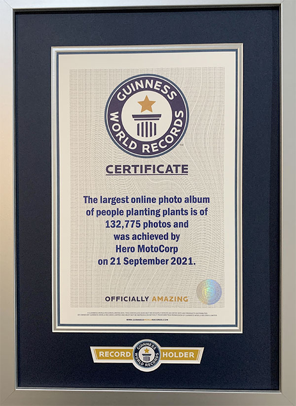 Hero Motocorp ने बनाया यह अनोखा Guinness World Record, इस तरह का रिकॉर्ड शायद ही सुना हो