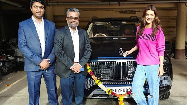 बॉलीवुड एक्ट्रेस Kriti Sanon ने खरीदी नई Mercedes Maybach GLS 600, सामने आई तस्वीरें