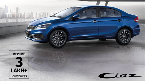 Maruti Suzuki Ciaz के भारतीय बाजार में बिके 3 लाख यूनिट्स, कंपनी के लिए बड़ी उपलब्धि