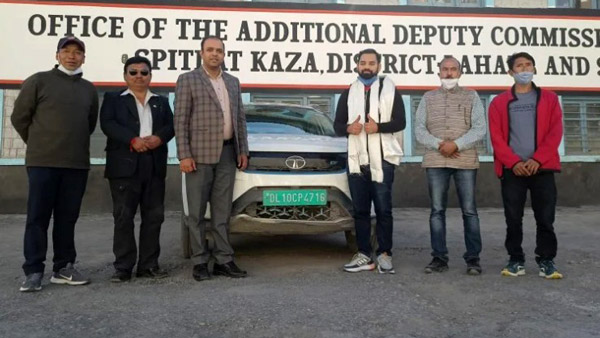 Tata Nexon EV बनी Kaza (HP) तक पहुंचने वाली पहली इलेक्ट्रिक कार, सफर का खर्चा महज 2,000 रुपये