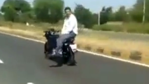 बिना ड्राइवर के दौड़ रही थी बाइक, आनंद महिंद्रा ने वीडियो ट्विट किया तो लोगों ने जताई नाराजगी