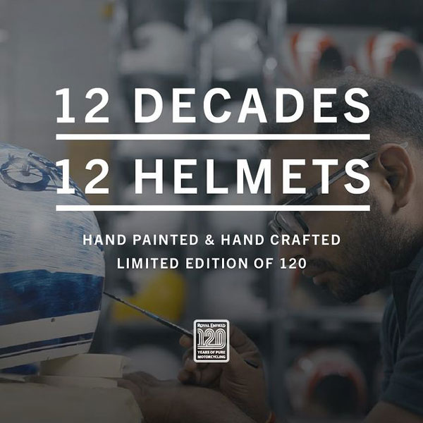 Royal Enfield ने लॉन्च की लिमिटेड एडिशन हेलमेट रेंज, 120 साल की विरासत की दिखेगी झलक