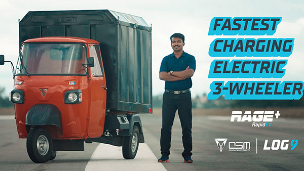 Rage+ Rapid EV: महज 35 मिनट में फुल चार्ज होती है ये इलेक्ट्रिक थ्री-व्हीलर, पाएं 1 लाख रुपये का डिस्काउंट