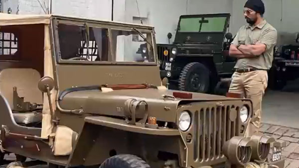 अभिनेता Randeep Hooda की सवारी बनी विंटेज Willys Jeep, ताजा तस्वीरें आईं सामने