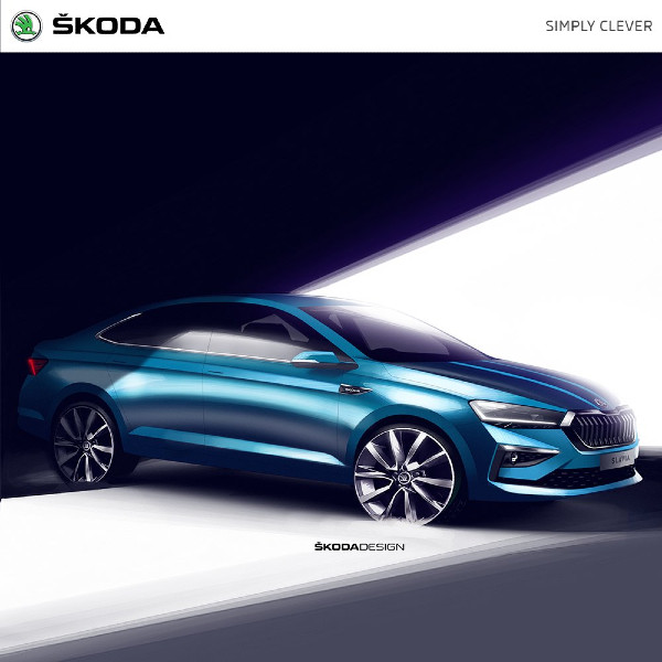 Skoda Slavia के डिजाईन का हुआ खुलासा, देखें कैसी लगती है यह प्रीमियम सेडान