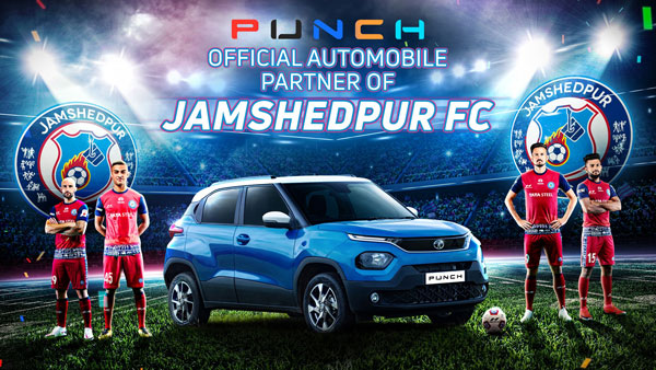 Tata Punch बनी इस साल Jamshedpur FC की आधिकारिक कार, जानें