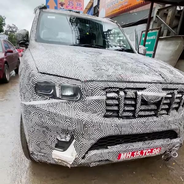 2022 Mahindra Scorpio टेस्टिंग करते हुए आई नजर, जानें कैसा होगा नया अवतार