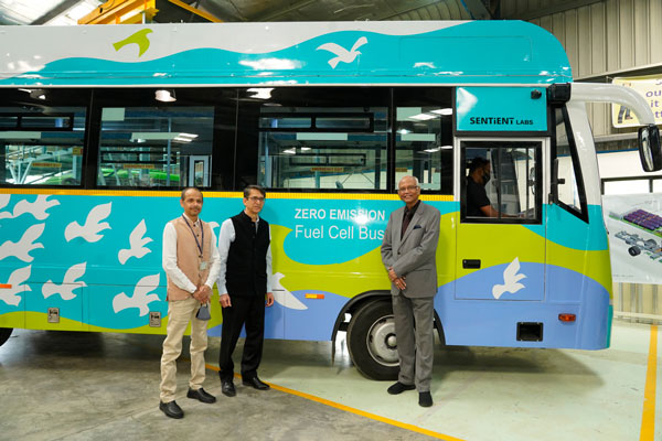 यह बस चलेगी Hydrogen Fuel Cell और पानी से, अपनी तरह की भारत की पहली बस