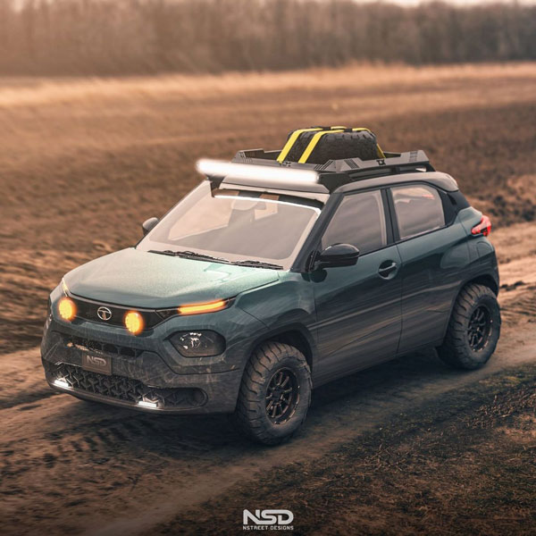 ऑफ-रोड अवतार में कैसी लगेगी Tata Punch? देखें इसके कांसेप्ट की तस्वीरें