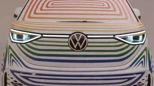 Volkswagen ID.Buzz इलेक्ट्रिक वैन का टीजर हुआ जारी, सेल्फ ड्राइविंग तकनीक से होगी लैस