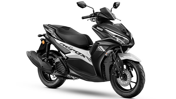 Yamaha Aerox 155 मैक्सी स्कूटर अब नए मैटेलिक ब्लैक रंग में हुई उपलब्ध