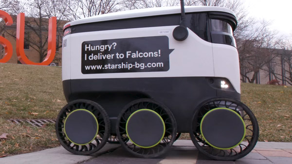 GoodYear Tyres ने पेश किए एयरलेस टायर्स, Starship डिलीवरी रोबोट में होंगे इस्तेमाल