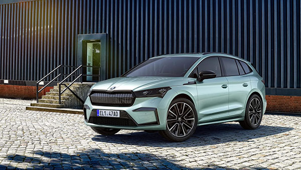 Skoda ने जारी किया Enyaq iV इलेक्ट्रिक एसयूवी का स्केच, जल्द होगी लाॅन्च