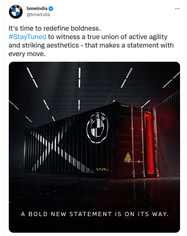 नई 2022 BMW X4 Facelift का टीजर हुआ जारी, कंपनी जल्द भारतीय बाजार में करेगी लॉन्च