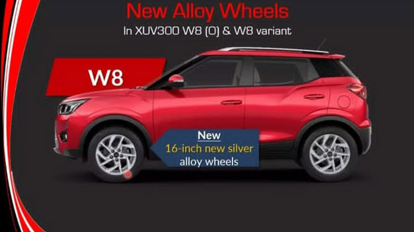 Mahindra XUV300 में मिल रहा नए 16 इंच के अलॉय व्हील, देखें कितनी है आकर्षक