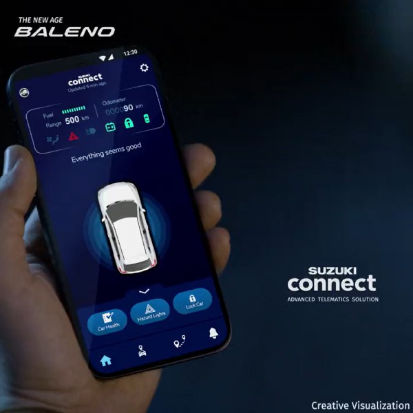 2022 Maruti Baleno में दिया जाएगा कनेक्टेड कार तकनीक, देखें नया टीजर