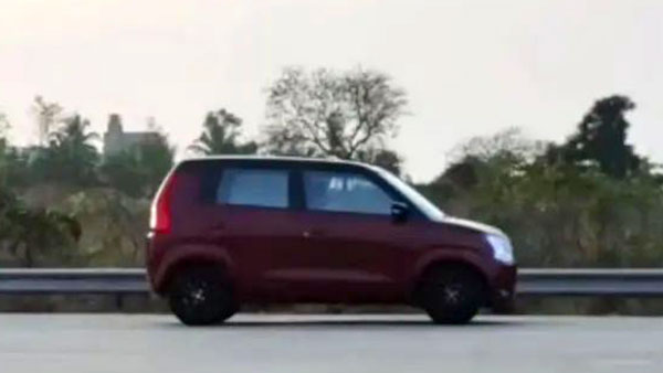 नई Maruti WagonR फेसलिफ्ट टीवीसी की शूटिंग के दौरान आई नजर, जल्द होगी लॉन्च