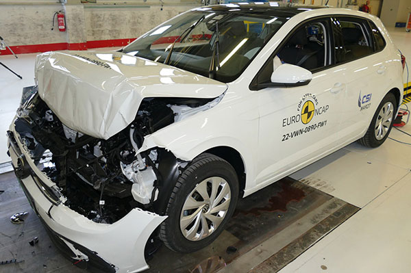 Volkswagen Polo फेसलिफ्ट ने हासिल की 5-स्टार सेफ्टी रेटिंग, Euro NCAP सेफ्टी टेस्ट में हुई पास