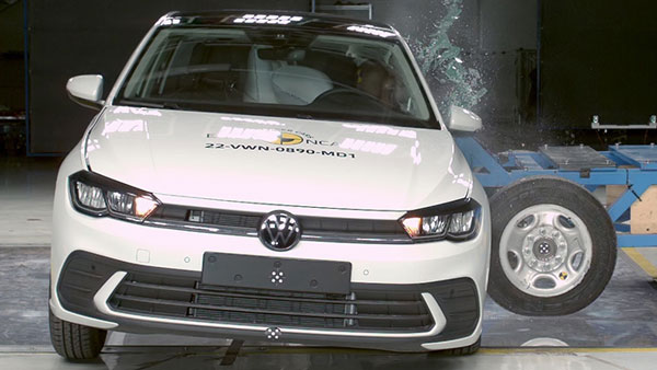 Volkswagen Polo फेसलिफ्ट ने हासिल की 5-स्टार सेफ्टी रेटिंग, Euro NCAP सेफ्टी टेस्ट में हुई पास