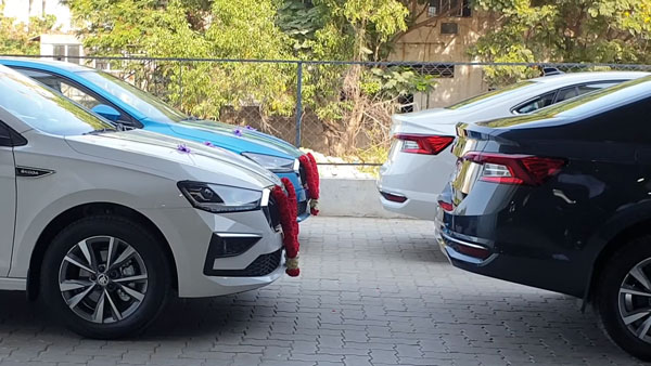 Skoda के इस डीलरशिप ने एक दिन में डिलीवर की 50 यूनिट Slavia, देखें तस्वीरें