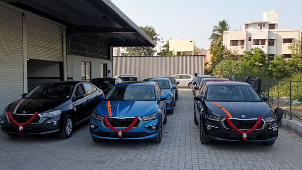 Skoda के इस डीलरशिप ने एक दिन में डिलीवर की 50 यूनिट Slavia, देखें तस्वीरें