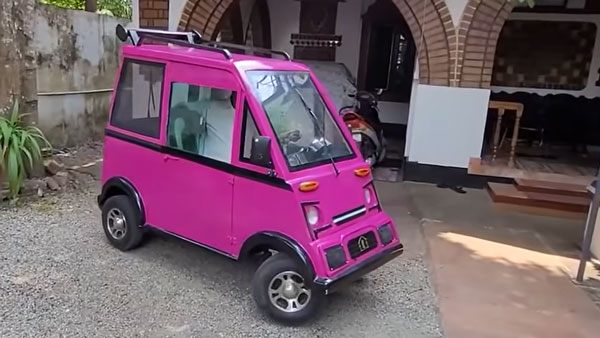 67 साल के इस बुजुर्ग ने 3 सालों में बनाई यह इलेक्ट्रिक कार, जानें क्या है लागत इस कार की