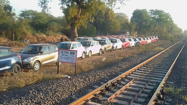मारुति ने रेलवे से किया 2.33 लाख कारों का डिस्पैच, बचाया 17.40 करोड़ लीटर डीजल