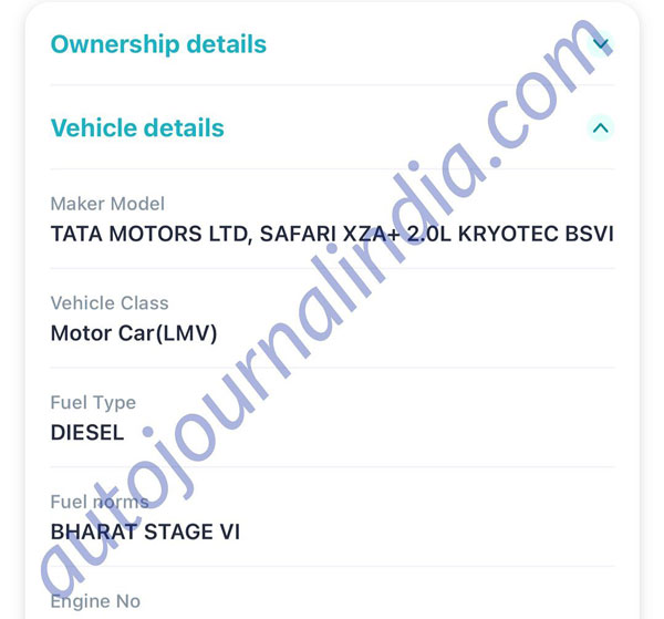 क्या आने वाला है Tata Safari का इलेक्ट्रिक वर्जन, इस पर लगी ग्रीन नंबर प्लेट का आखिर क्या है राज?