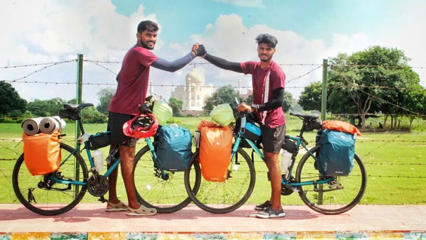 दो युवाओं ने साइकिल से तय किया 24,000 किमी का सफर, 245 दिनों में पूरा किया यह सफर