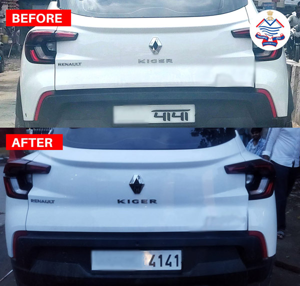 कार के नंबर प्लेट पर लिखवाया ‘पापा’, उत्तराखंड पुलिस ने किया चालान