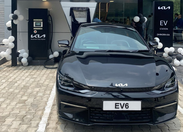 Kia India ने गुरुग्राम में स्थापित किया देश का सबसे पहला 150 kWh DC EV चार्जर, जानें