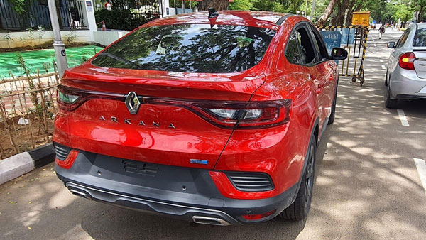 रेनॉल्ट अर्काना भारत में टेस्टिंग करते आई नजर, जानें कैसा है इसका लुक