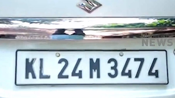 कार ड्राइवर का हेलमेट नहीं पहनने पर कटा 500 रुपये का चालान, घटना सोशलमीडियापरवायरल