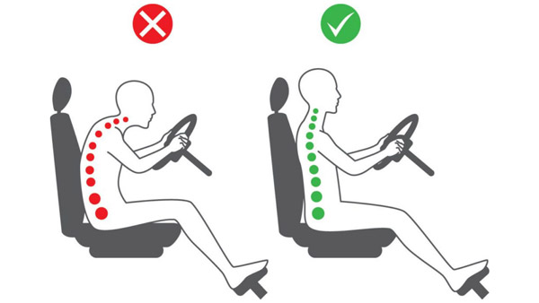 4. आर्मरेस्ट का प्रयोग करें