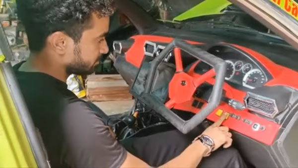 किसान के बेटे ने तैयार की हाइड्रोजन से चलने वाली कार, 150 रुपये के खर्च से 250 किमी. का सफर