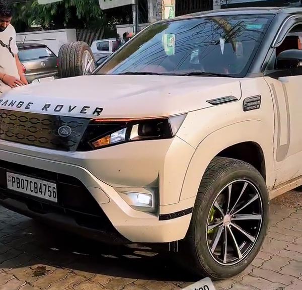 8 लाख की कार को माॅडिफाई कर बना दिया 72 लाख की रेंज रोवर, लोग भी हैरान, देखें वायरल वीडियो