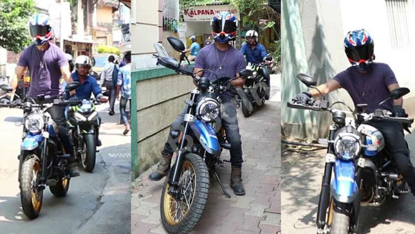 शाहिद कपूर ने चलाई अपनी 12 लाख रुपये की डुकाटी स्क्रैम्बलर डेजर्ट स्लेड बाइक, देखें वीडियो