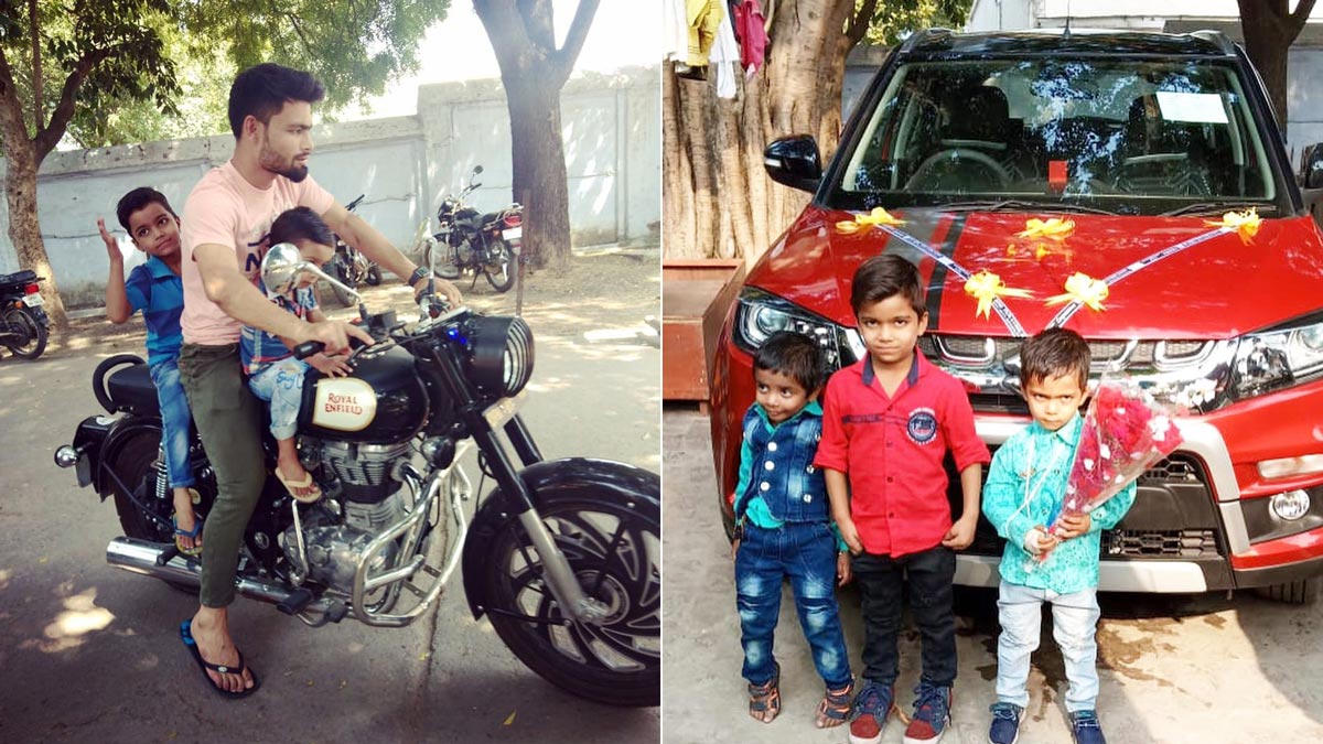 rinku singh car and bike
