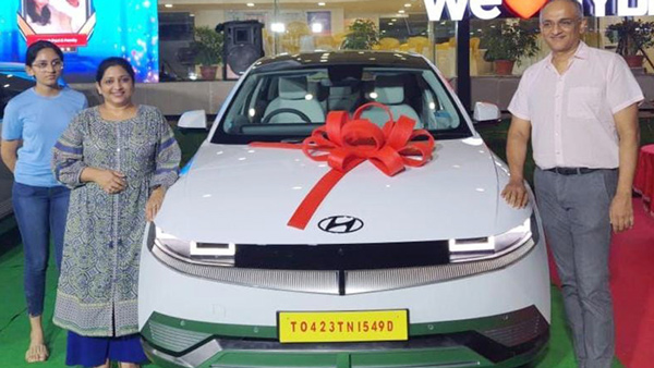 हुंडई आयोनिक 5 इलेक्ट्रिक कार की डिलीवरी हुई शुरू