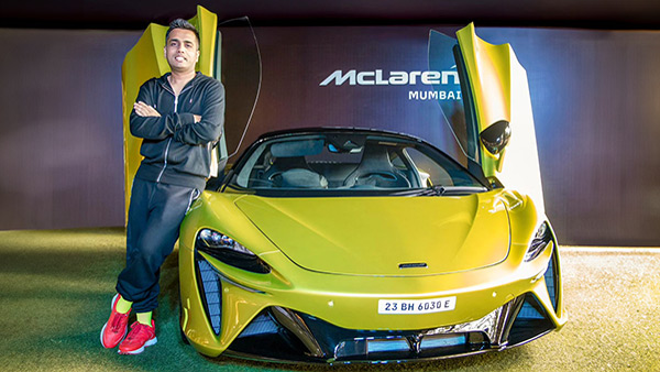अभिषेक अग्रवाल McLaren Artura