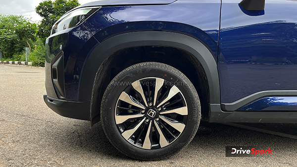 Honda Elevate Review Wheel