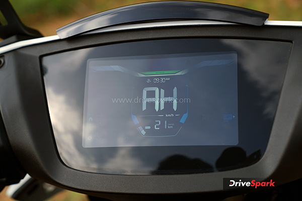 Ather 450S Review Display