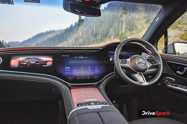 Mercedes EQE SUV Review Interior