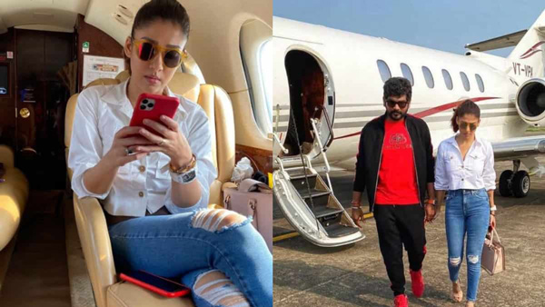 Nayanthara Private Jet 