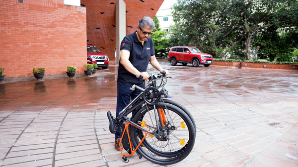 Anand Mahindra Praises Diamond Frame e-Bike Anand Mahindra Praises Diamond Frame e-Bike