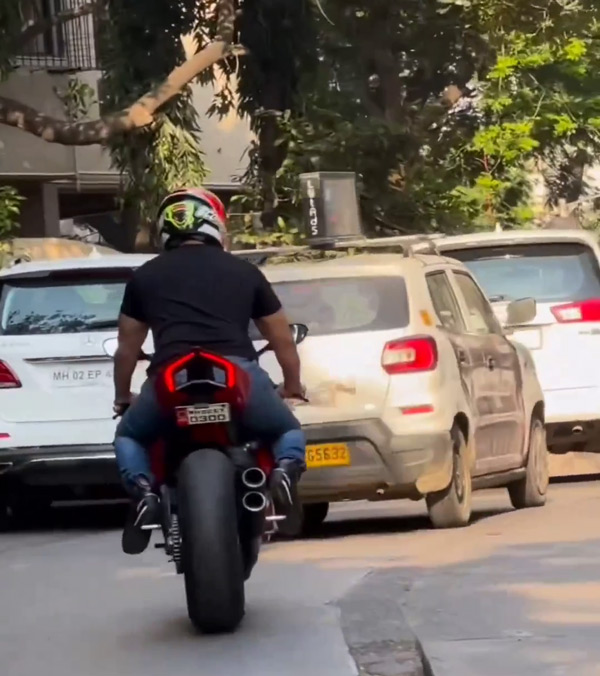 John Abraham Ducati Panigale V4 