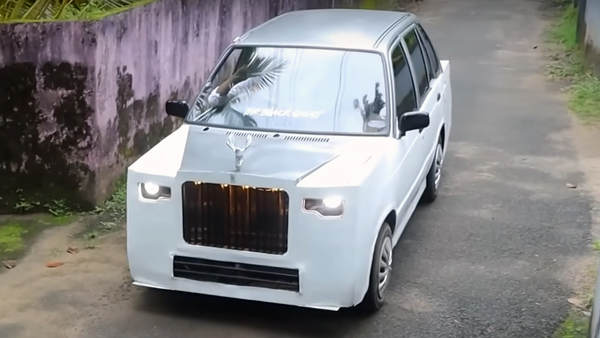 Maruti 800 Converted Into Rolls Royce